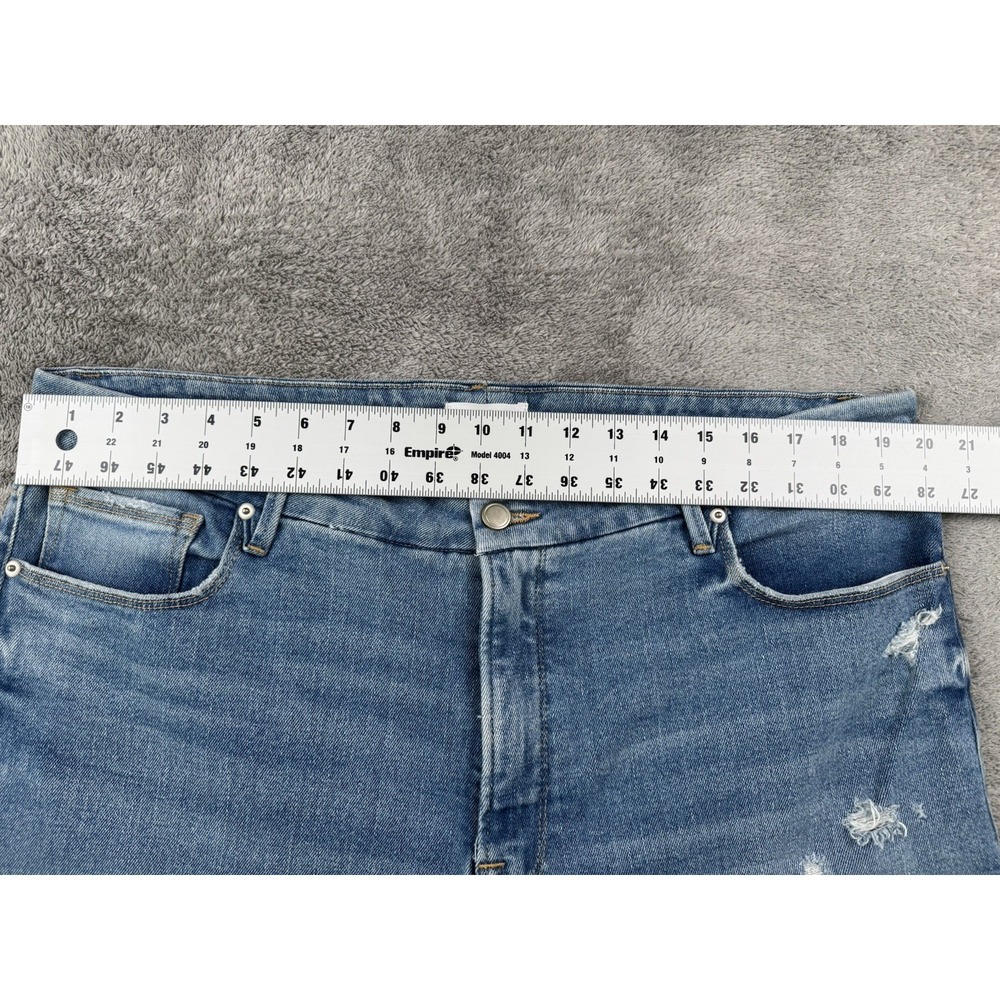 Good American Jeans Womens 18 Good Classic Light Wash Blue High Rise - Picture 5 of 7